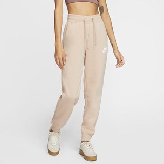 Pantaloni Nike Air Fleece Dama Argintii | THIO-34689